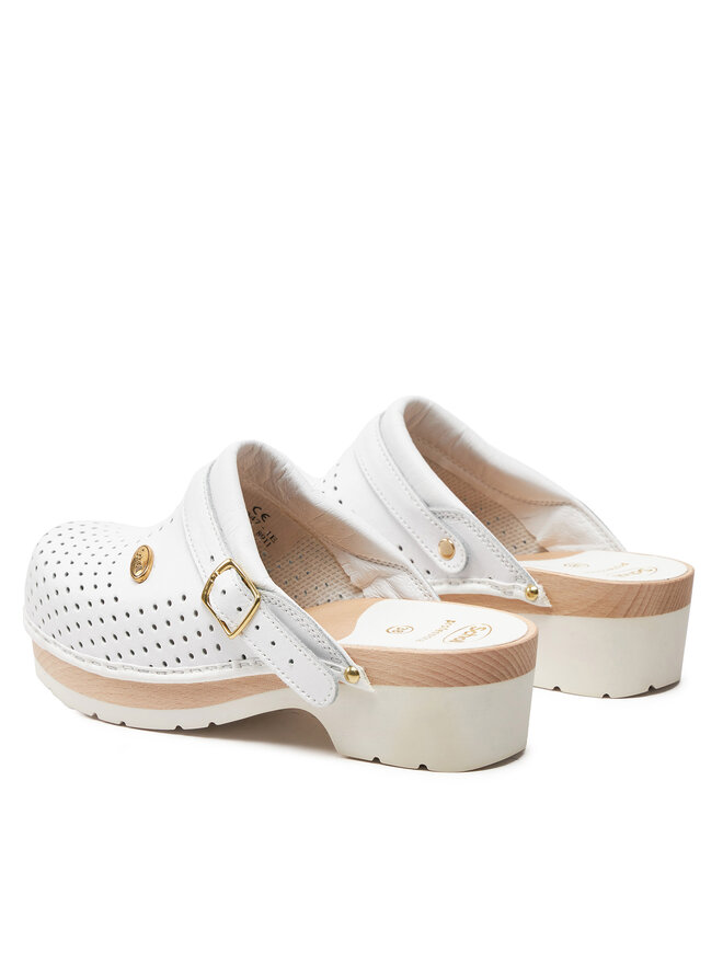 Scholl Ciabatte Scholl Clog S/Comf.B/S Ce F20176 1065 360 Bianco
