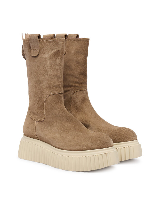 AGL Bokacsizma AGL Milagros D751503PGKI014G588 Barna