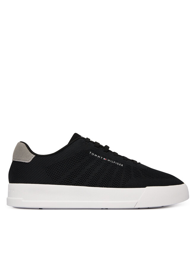 Tommy Hilfiger Sneakers Tommy Hilfiger Th Court Knit FM0FM05823 Schwarz