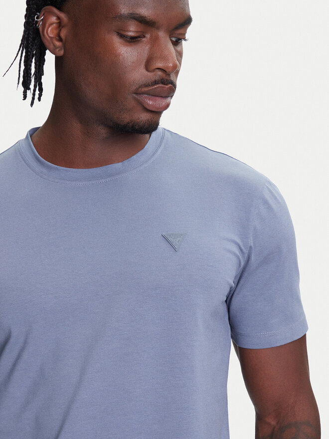 Guess Guess Marškinėliai Z2YI12 JR06K Tamsiai mėlyna Regular Fit