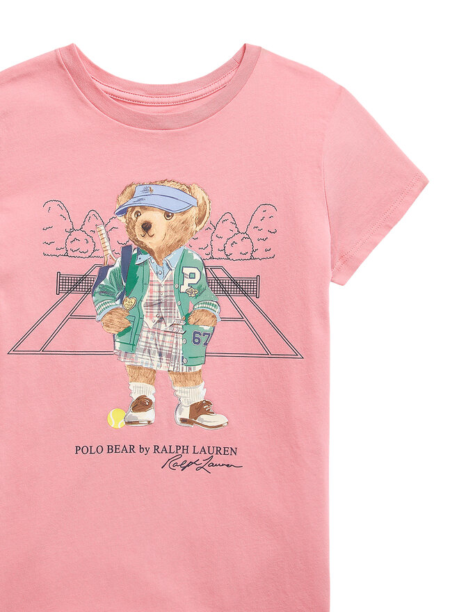 Polo Ralph Lauren Polo Ralph Lauren Marškinėliai 313971860001 Rožinė Regular Fit