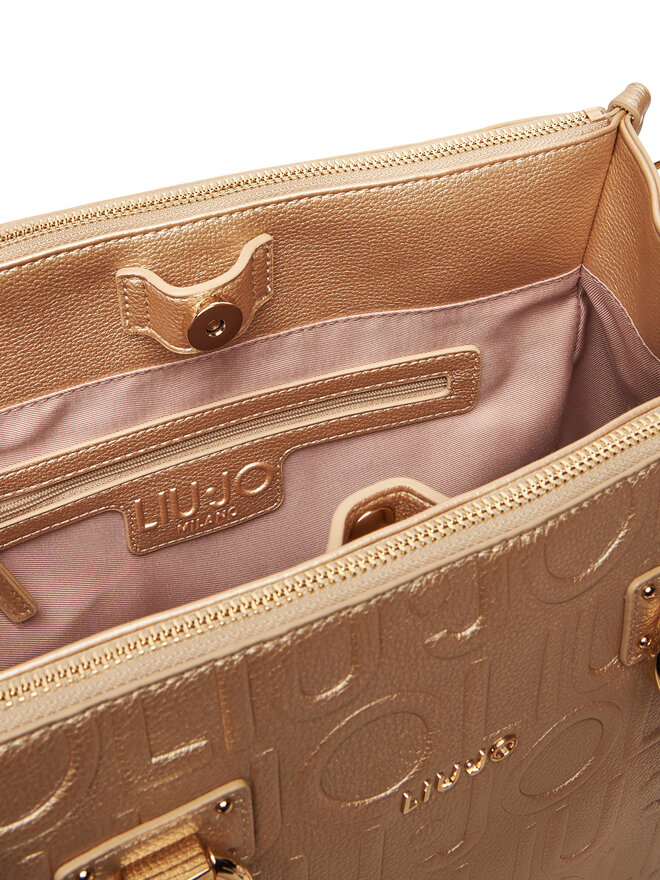 Liu Jo Handtasche Liu Jo Ecs M Satchel AF5008 E0538 Goldfarben