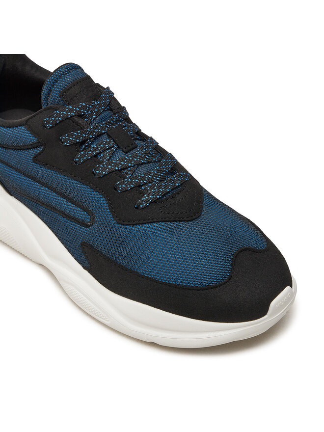 HUGO Sneakersy Hugo Leon Runn Meem 50517114 Tmavomodrá