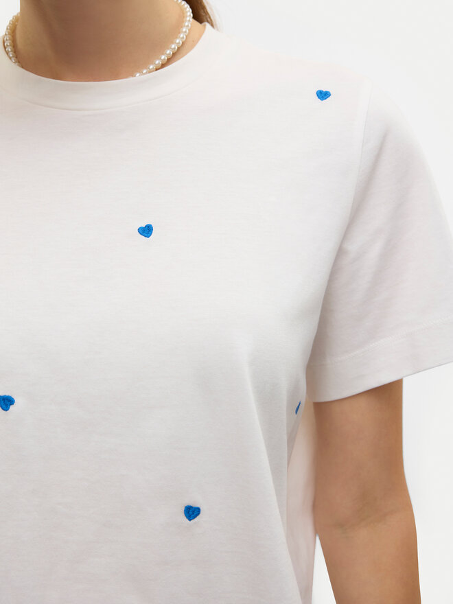 Vero Moda Vero Moda T-Shirt Solvei 10325318 Λευκό Regular Fit