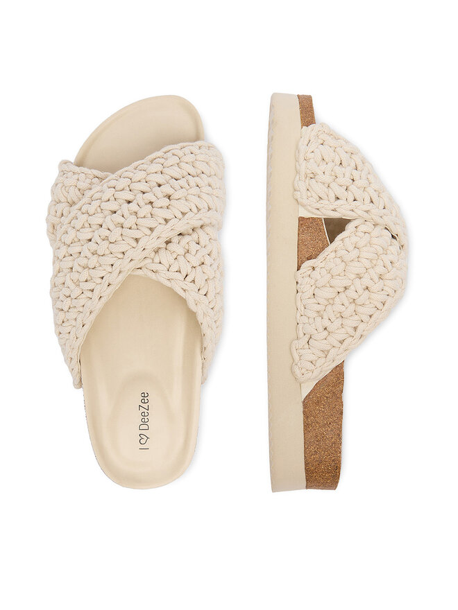 DeeZee Chanclas DeeZee MXCR-211 Écru