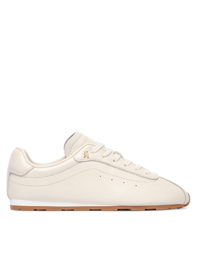 Tommy Hilfiger Sneakers Tommy Hilfiger Bella Sneaker Leather FW0FW09495 Creme