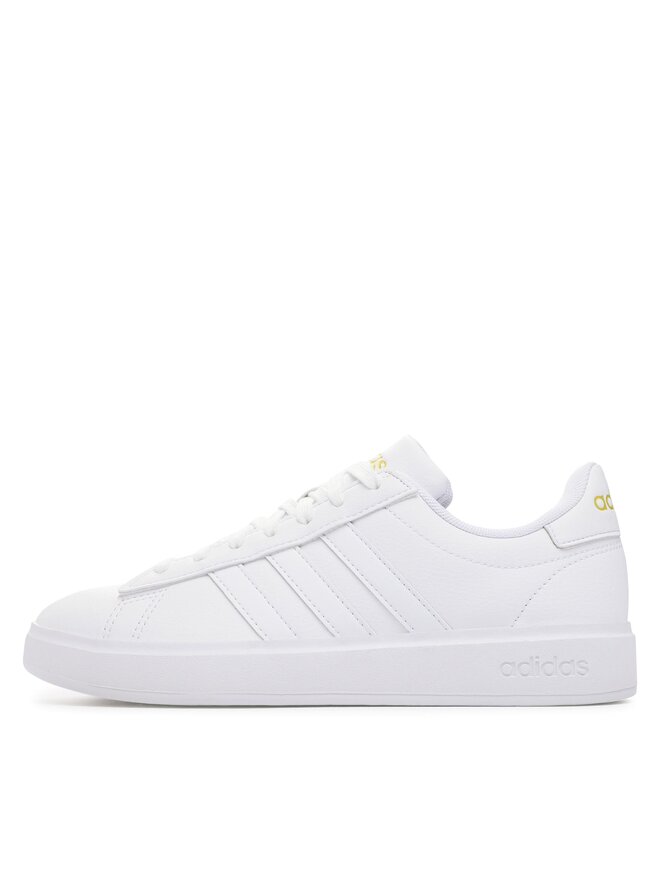 Adidas cloudfoam white sneakers clearance