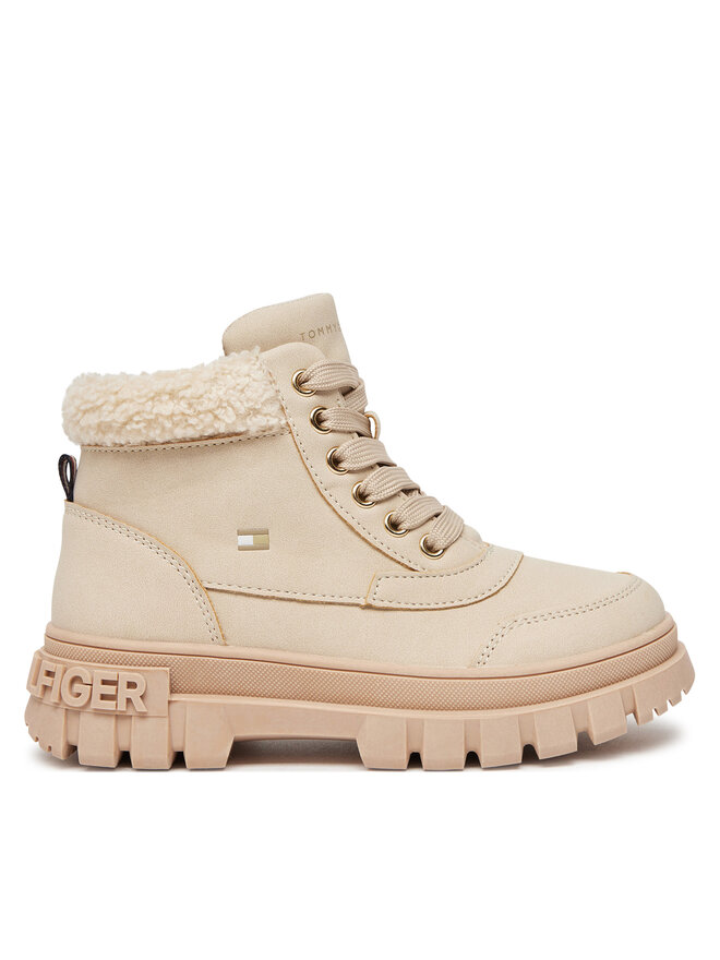 Tommy Hilfiger Botas Tommy Hilfiger Lace-Up Bootie T1A5-33597-1628 S Beis