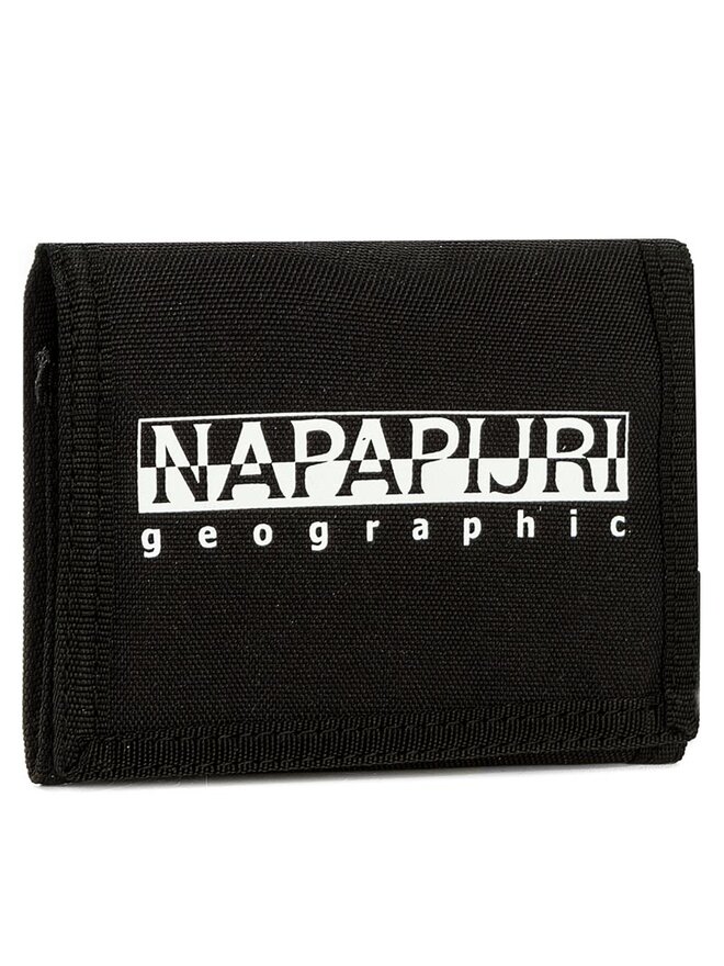 Portafoglio grande da uomo Napapijri Happy Wallet N0YGXZ Nero escarpe