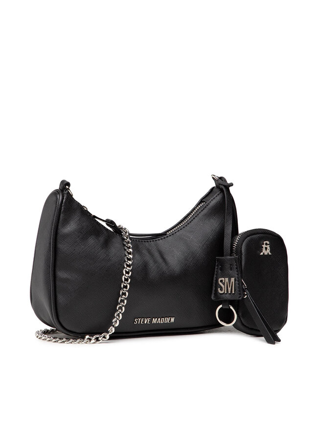 Steve Madden Ročna torba Steve Madden Bvital-S SM13000595-02002-BLK Črna