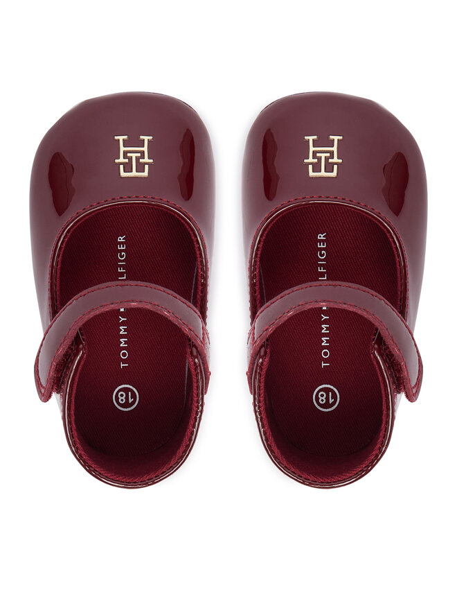Tommy Hilfiger Krabbelschuhe Tommy Hilfiger T0A3-35054-1847356 Dunkelrot