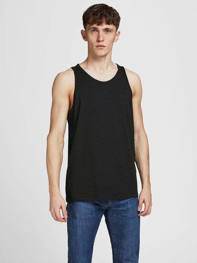 Jack&Jones Jack&Jones 2 db-os trikó szett Basic 12133910 Fekete Regular Fit