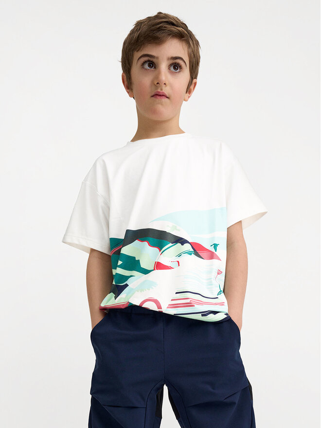Reima Reima Camiseta Siirtyy 5200353A Blanco Regular Fit
