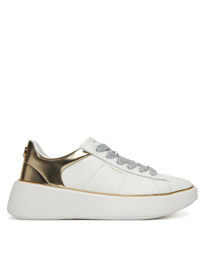 TWINSET Sneakersy TWINSET 251TCP042 Bílá
