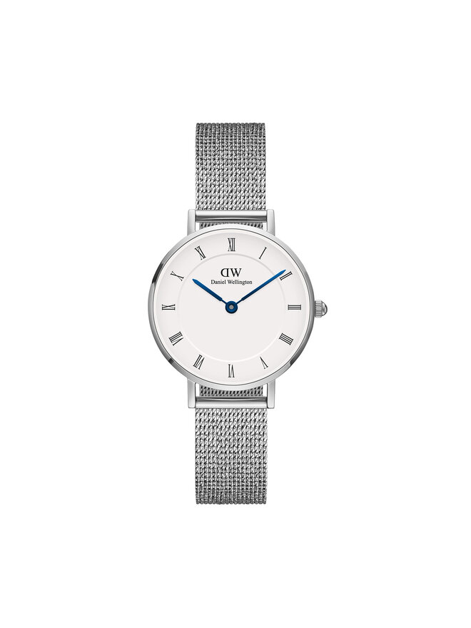 Daniel Wellington Zegarek Daniel Wellington Petite Roman Numerals Sterling DW00100684 Srebrny