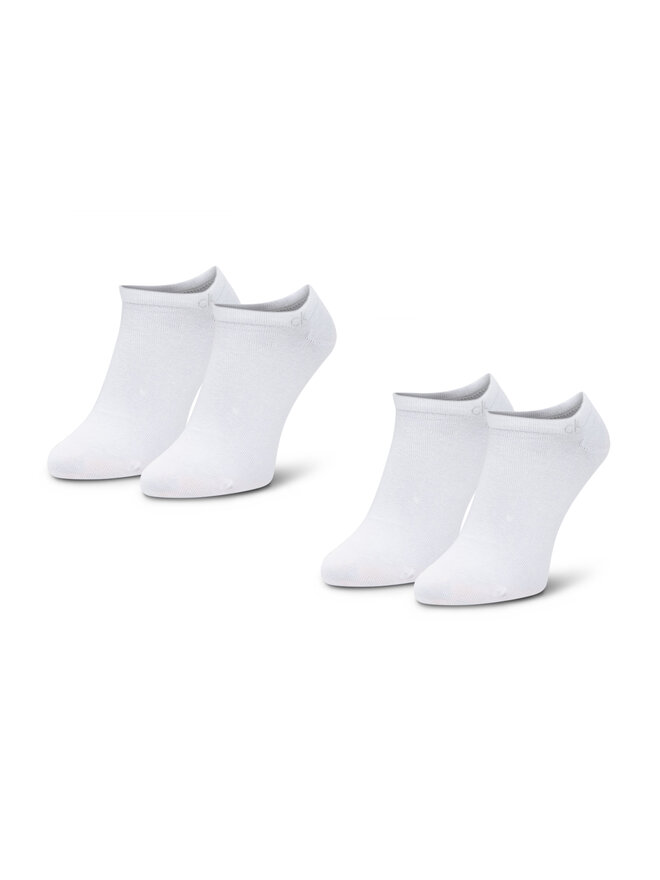 Calvin Klein 2 pár férfi bokazokni Calvin Klein 100001932 Fehér