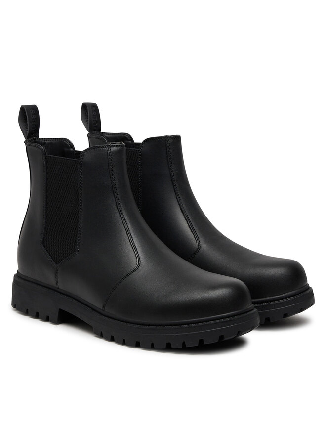 Guess Μποτάκια με λάστιχο Guess Sidney Beatles FMFSBE SUE15 Μαύρο