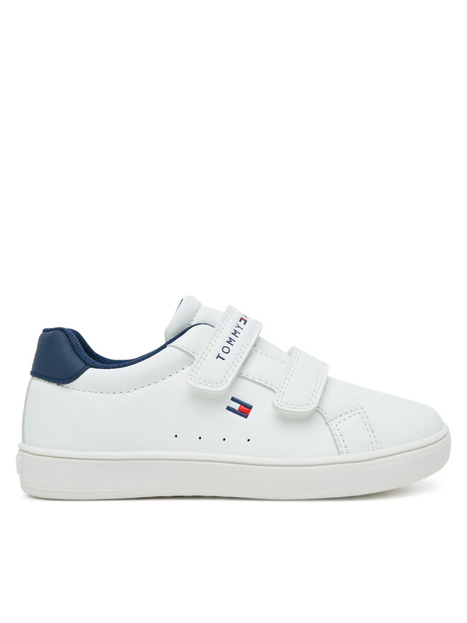 Tommy Hilfiger Sneakers Tommy Hilfiger Low Cut Velcro Sneaker T1X9-34062-1355 S Weiß