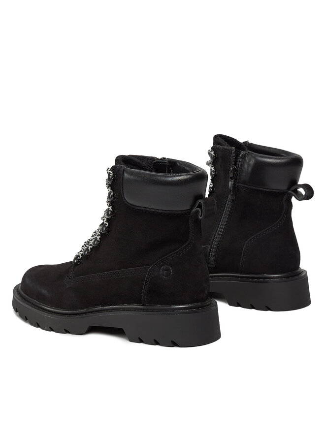 Tamaris Schnürstiefeletten Tamaris 1-25909-41 Schwarz