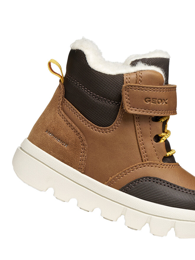 Geox Stiefel Geox B Willaboom Boy B Abx B365BK 0ME22 C6654 S Braun