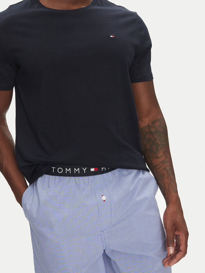 Tommy Hilfiger Tommy Hilfiger Pyjama UM0UM01959 Dunkelblau Regular Fit