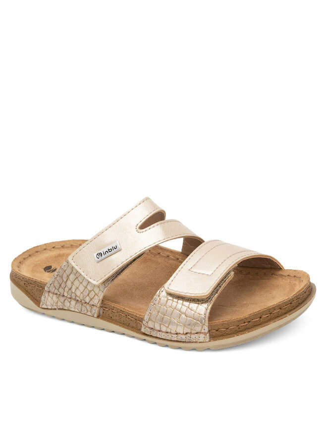 Inblu Pantoletten Inblu AA093N01 Goldfarben