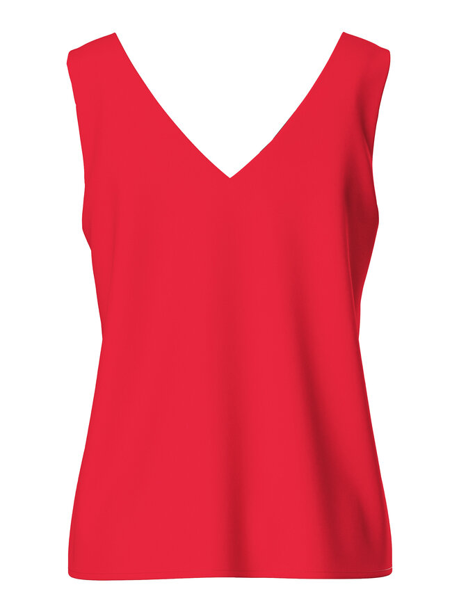 Pieces Pieces Top Franan 17146424 Rot Regular Fit