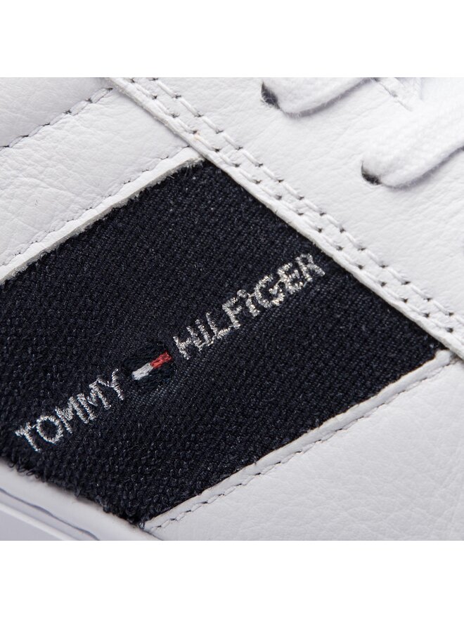 Sneakers Tommy Hilfiger Tommy Playful Badge Sneaker FW0FW03996 Blanc chaussures