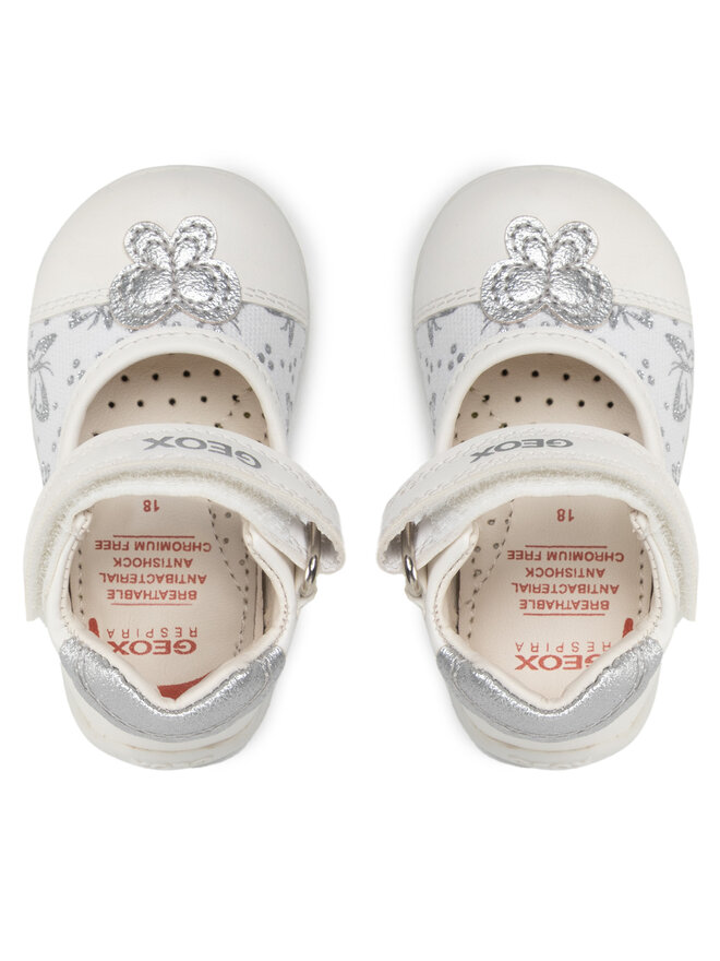 Geox Pantofi Geox B Elthan G. B B251QB 0AW54 C0007 Alb