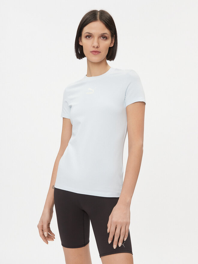 Puma Puma Camiseta Classics 535610 Celeste Tight Fit