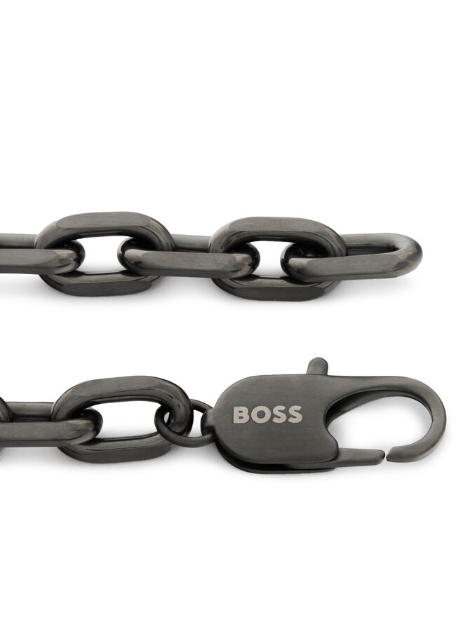 BOSS Rokassprādze BOSS Kane 1580502M Pelēks