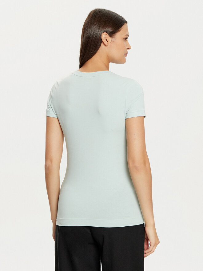 Guess Guess Marškinėliai W2YI44 J1314 Žalia Slim Fit