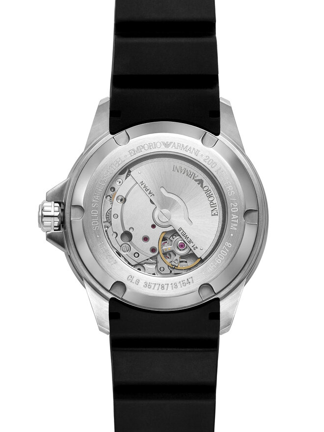 Годинник Emporio Armani Sea Explorer AR60078 Чорний | evzuttya.com.ua