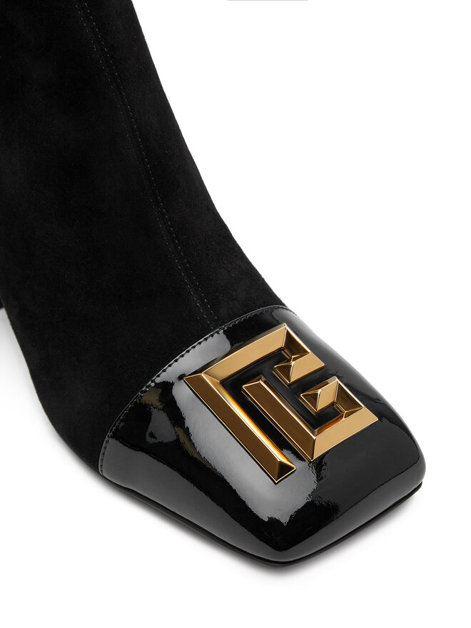 Balmain Botki Balmain DN1TE036LCSV Czarny