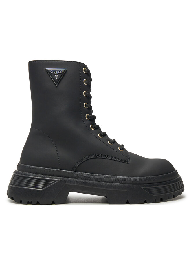 Guess Schnürschuhe Guess FLPPAM LEA10 Schwarz