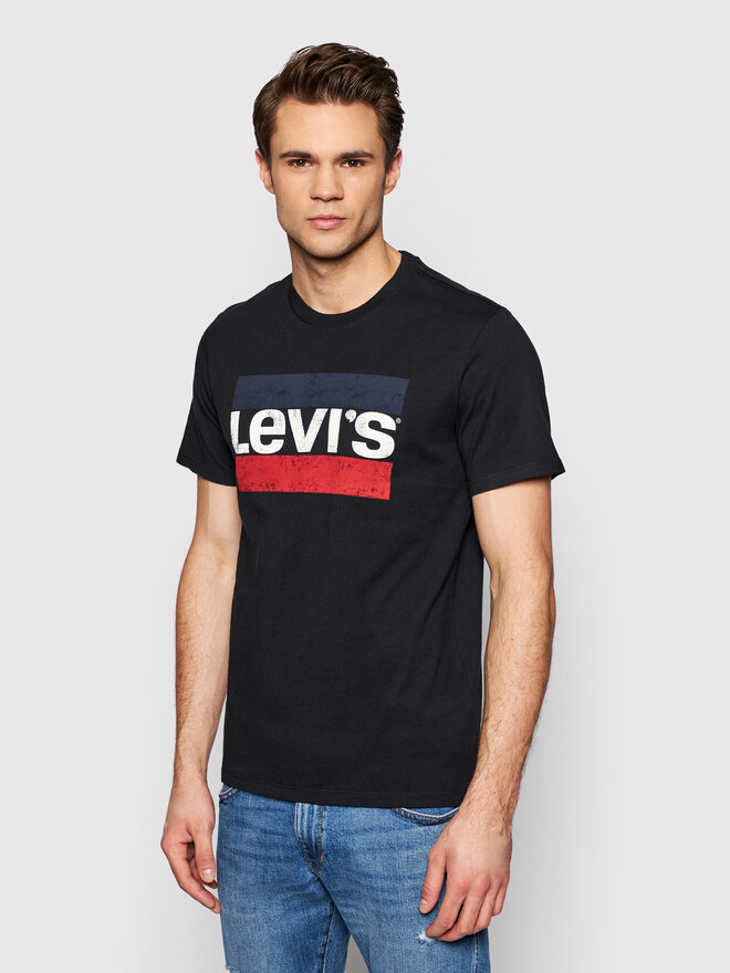 Levi's® Levi's® T-Shirt Sportswear Graphic Tee 39636-0050 Schwarz Regular Fit