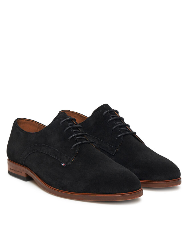 Tommy Hilfiger Pantofi Tommy Hilfiger Dress FM0FM05725 Negru