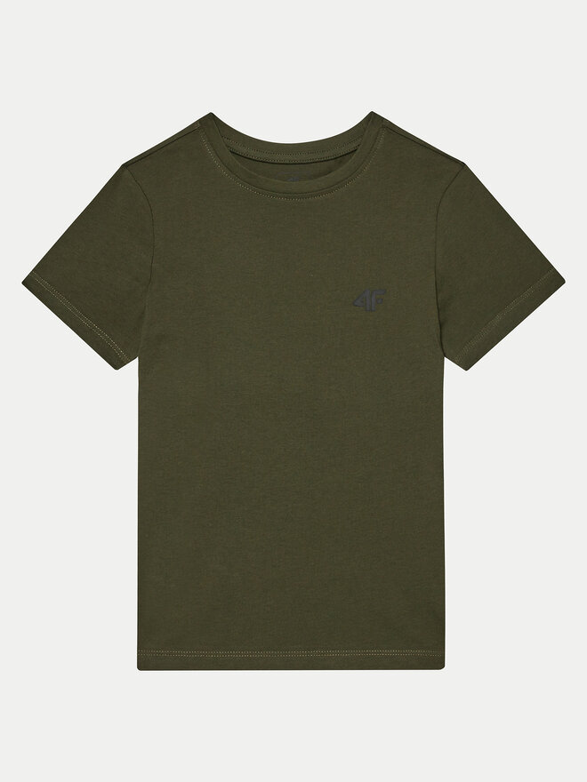 4F 4F Camiseta 4FJWMM00TTSHM1626 Caqui Regular Fit