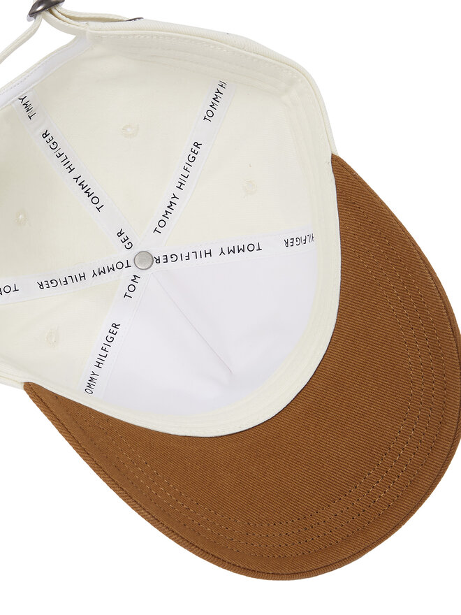 Tommy Hilfiger Cappellino Tommy Hilfiger Th Seasonal Preppy Logo Cap AM0AM13161 Écru
