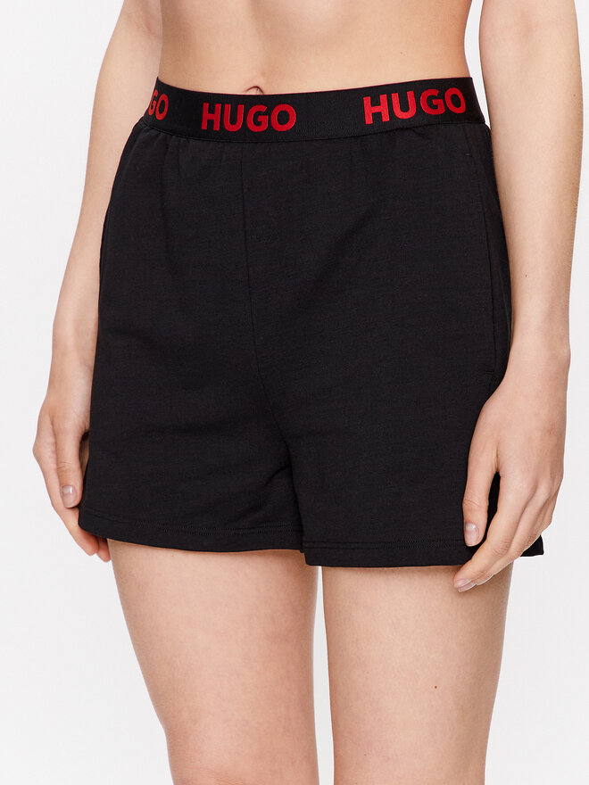 HUGO Hugo Σορτς πιτζάμας 50490600 Μαύρο Regular Fit