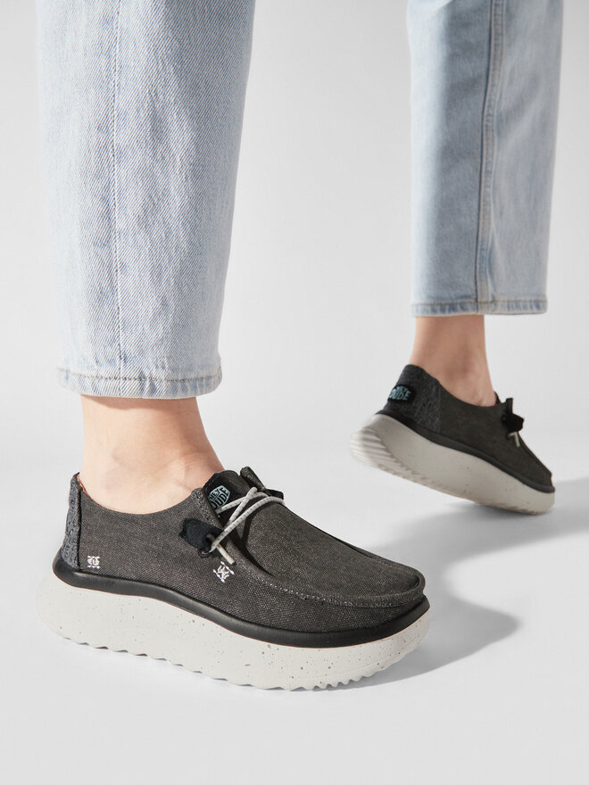 Hey Dude Halbschuhe Hey Dude Wendy Peak Chambray 40255-001 Grau