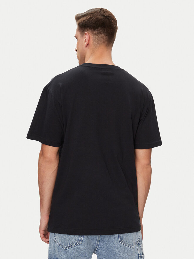 DC DC Marškinėliai Dc Star Hss ADYZT05373 Juoda Regular Fit
