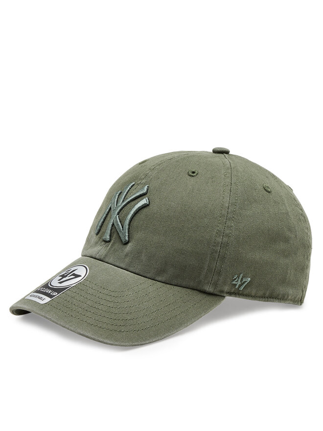 47 Brand Kšiltovka 47 Brand New York Yankees Clean Up RGW17GWSNL Zelená