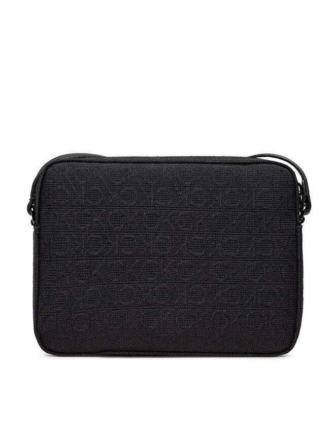 Calvin Klein Handtasche Calvin Klein Re-Lock Camera Bag W/Flap Jcq K60K609685 Schwarz