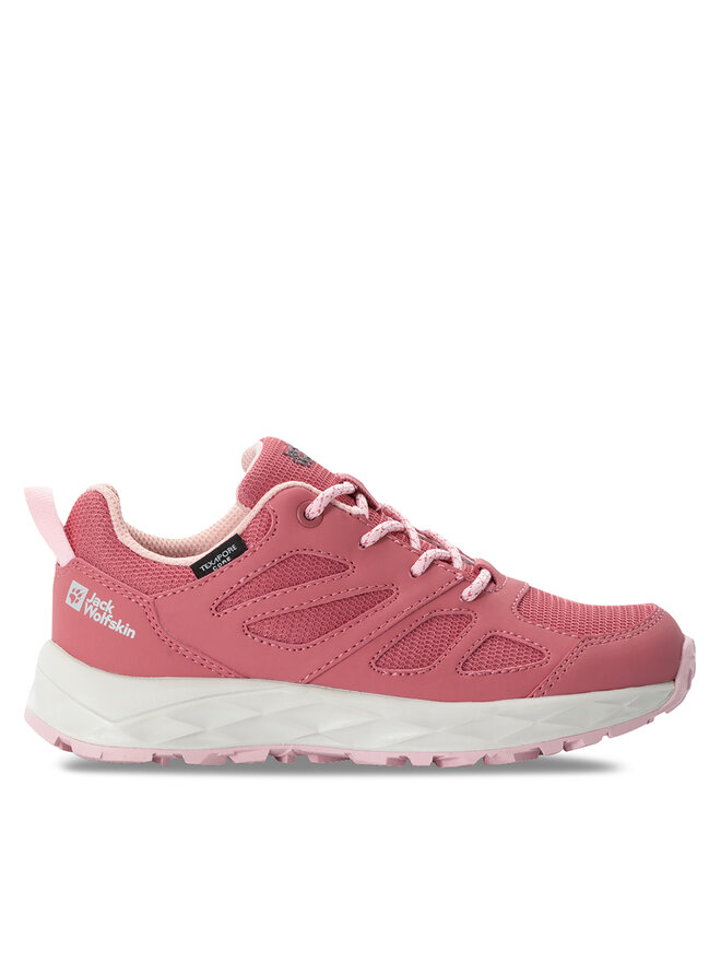 Jack Wolfskin Trekingová obuv Jack Wolfskin Woodland 2 Texapore Low 4059811 Růžová