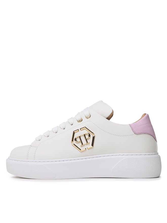 PHILIPP PLEIN Сникърси PHILIPP PLEIN Lo-Top Sneaker 0000302021444 Бял