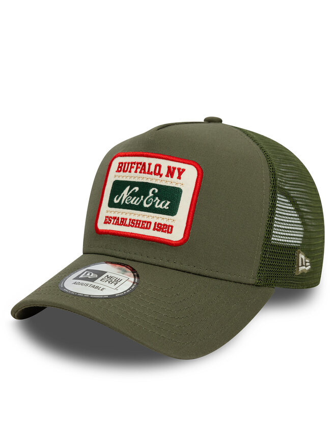 New Era Czapka z daszkiem New Era Patch Trucker 60603678 Khaki