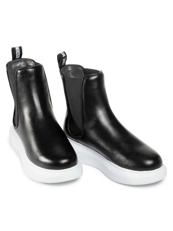 LOVE MOSCHINO Bokacsizma LOVE MOSCHINO JA15504G0BJA0000 Fekete
