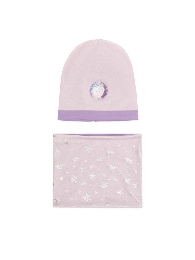 Frozen Set Mütze und Loop-Schal Frozen ACCCS-AW23-36DFR Violett