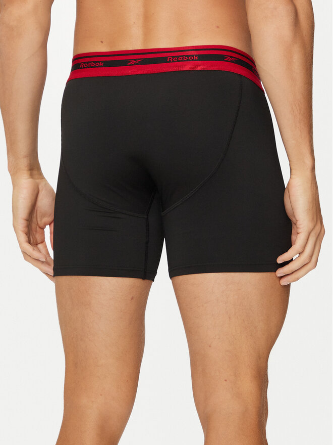 Reebok Reebok Σετ μποξεράκια 3 τμχ DARIAN - AW24 (3-pack) Μαύρο